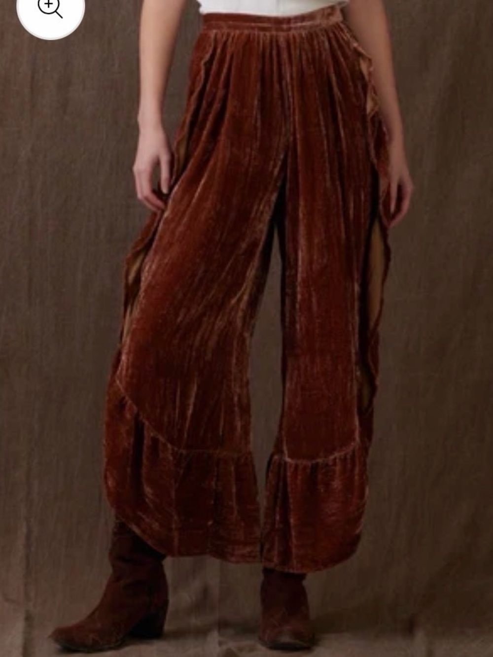 Double D Ranch NWT Wide-Leg Pants in Copper Penny